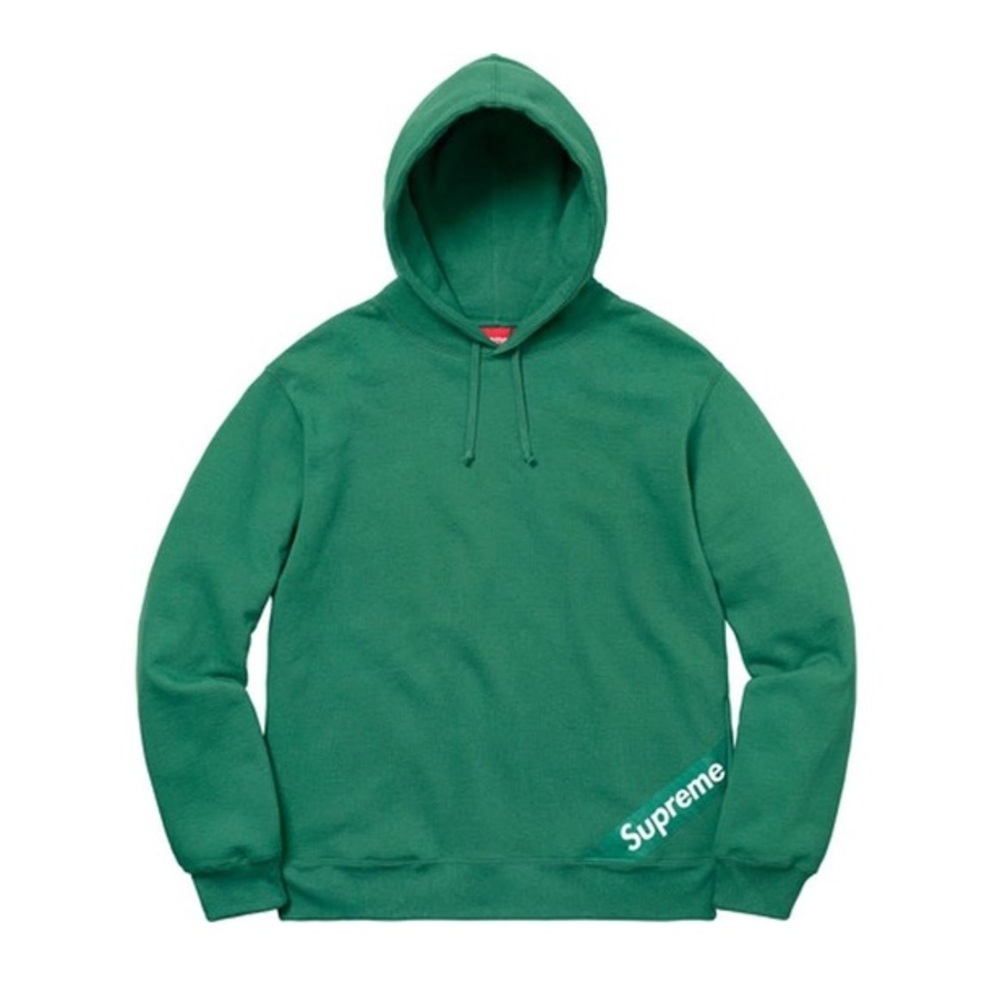 SUPREME CORNER LABEL HOODED SWEATSHIRT